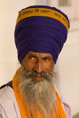 amritsar, Hindistan Sih man.
