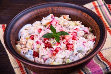 müsli plaka