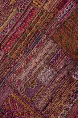 Hint patchwork halı Rajasthan, Asya