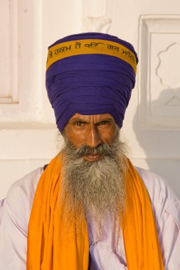 amritsar, Hindistan Sih man.