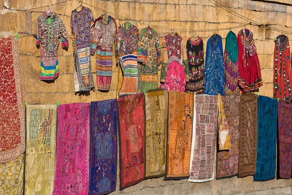 Mercado em Jaisalmer. Rajasthan, Índia . — Fotografia de Stock