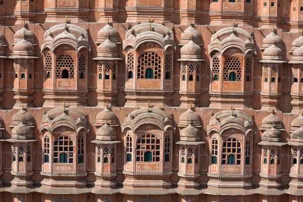 Hawa mahal είναι ένα παλάτι στο jaipur, Ινδία — Φωτογραφία Αρχείου