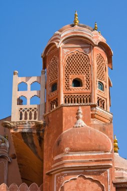 Hawa Mahal is a palace in Jaipur, India clipart