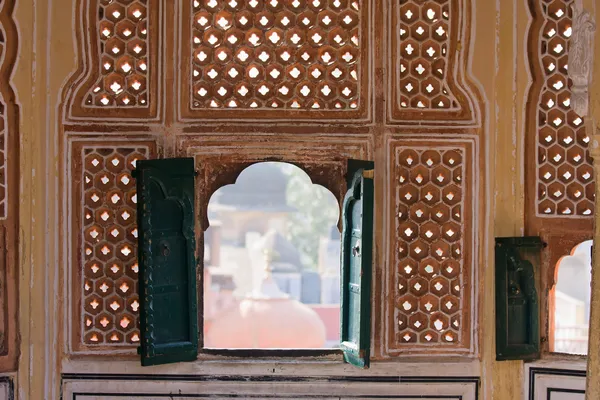 Hawa Mahal egy palota Jaipur, India — Stock Fotó