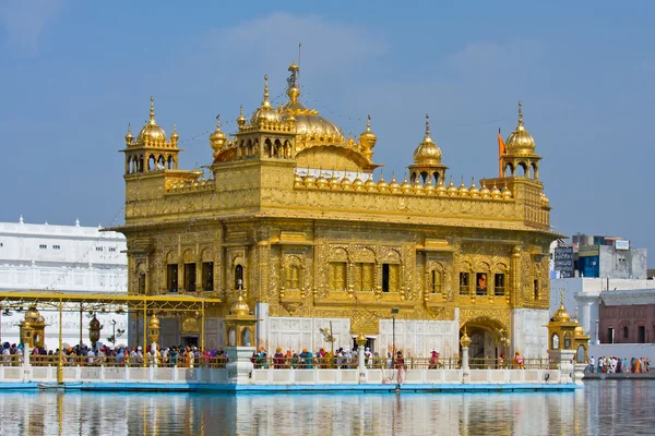 Tempio d'oro ad Amritsar, Punjab, India. — Foto Stock