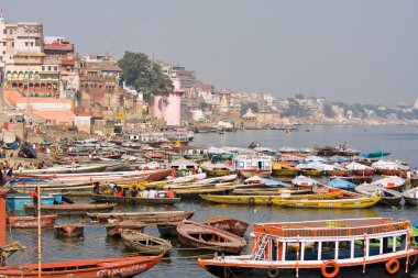 Varanasi, India. clipart