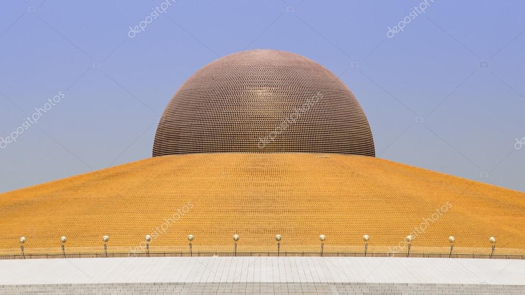 Wat Phra Dhammakaya Is A Buddhist Temple In Bangkok Thailand Stock Photo By C Olegdoroshenko