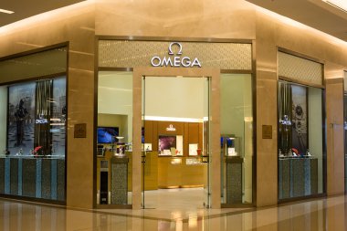 Omega depolamak siam paragon Mall Bangkok, Tayland