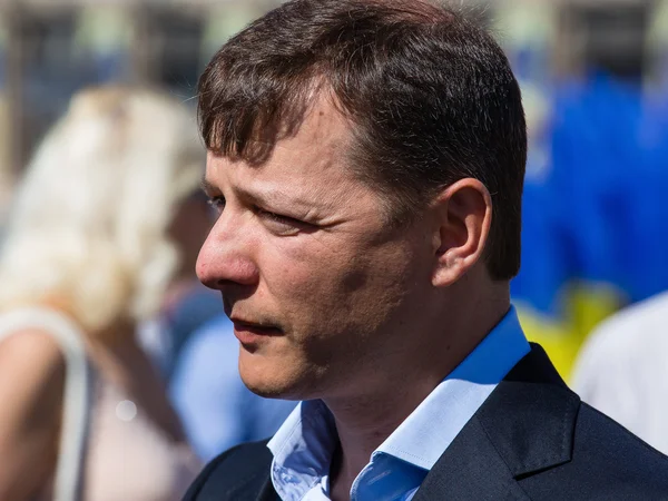 Лідер української радикальної партії "ljashko" Олег valeryovich ljashko — стокове фото