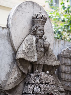 heykel Yerebatan del Santo nino. Cebu, Filipinler.