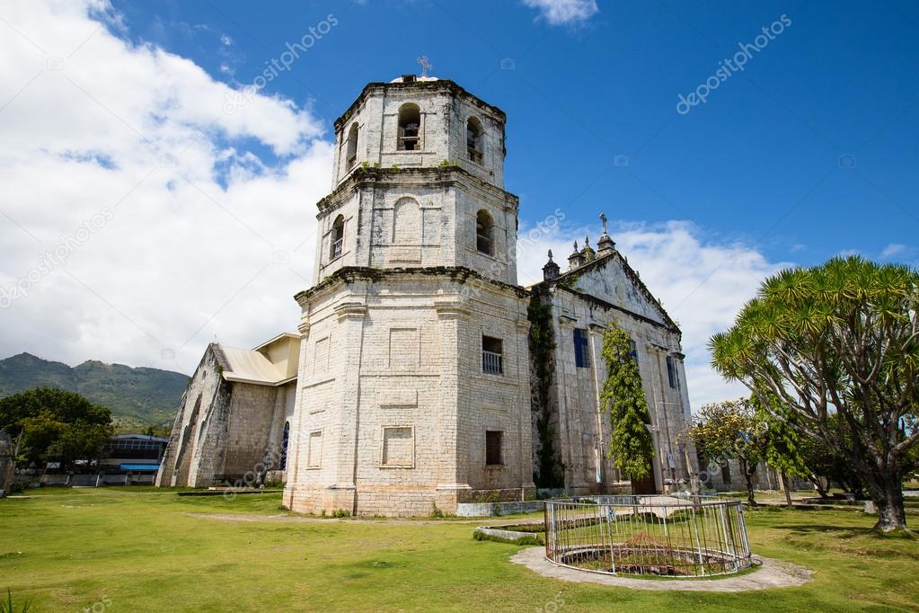 An old baroque church in the Oslob, Philippines.