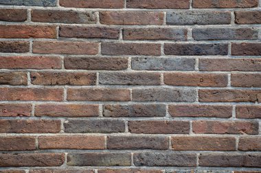 Arka plan eski vintage tuğla duvar doku, yakın çekim