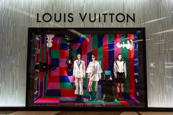 Bangkok Tailandia Enero 2022 Louis Vuitton Tienda Calle Bangkok Tailandia — Foto de Stock