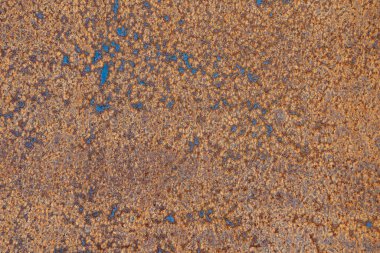 Arkaplan için paslanmış demir dokusu, kapat