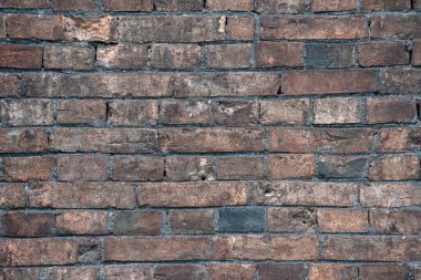 Arka plan eski vintage tuğla duvar doku, yakın çekim