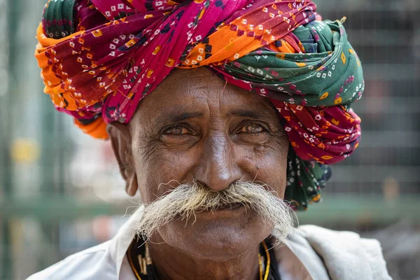 Pushkar Índia Novembro 2018 Indiano Deserto Thar Durante Pushkar Camel Imagens De Bancos De Imagens Sem Royalties