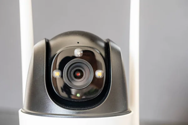 Close Home Security Camera 360 Background Cctv Security Camera Technologies — ストック写真