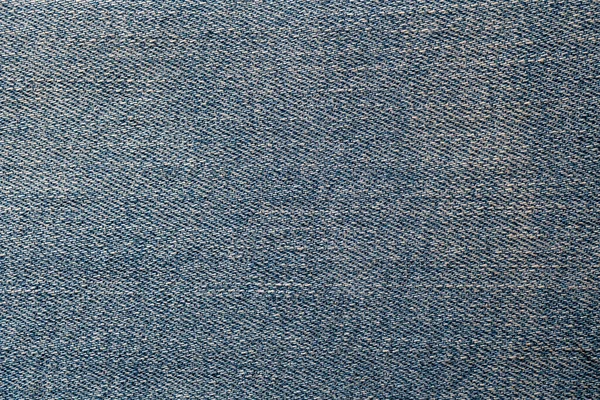 Blauwe Jeans Stof Achtergrond Denim Textuur Close Zicht — Stockfoto