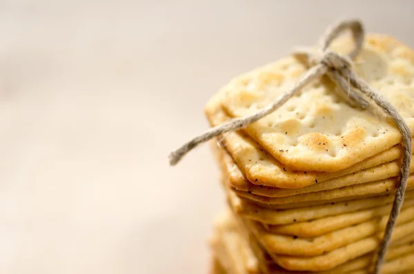 Galletas saladas — Foto de Stock