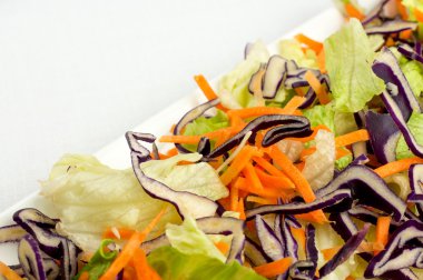 Taze sebze salatası