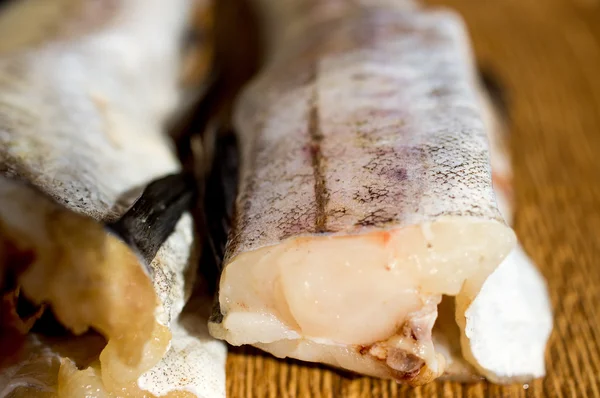 Poissons, goberge dorée, goberge de l'Alaska — Photo