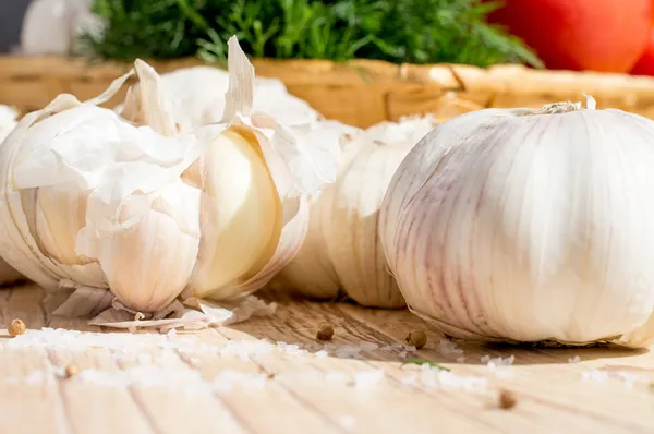 Garlic — Stock Photo, Image