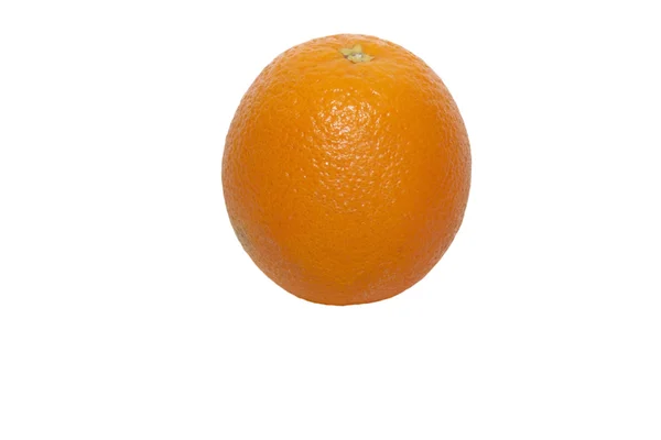 Orange juteuse mûre sur blanc — Photo