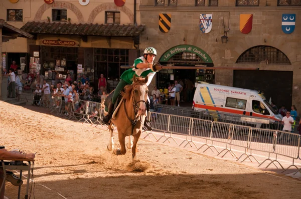 Arezzo, Toskánsko, Itálie — Stock fotografie