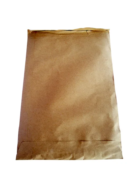 Καφέ χάρτινη σακούλα — Φωτογραφία Αρχείου