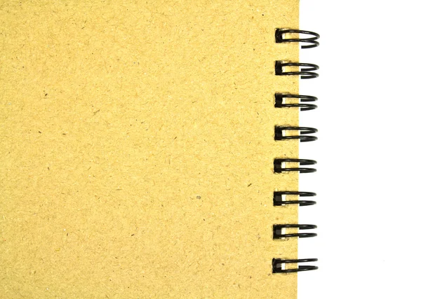 Buku catatan kertas daur ulang — Stok Foto