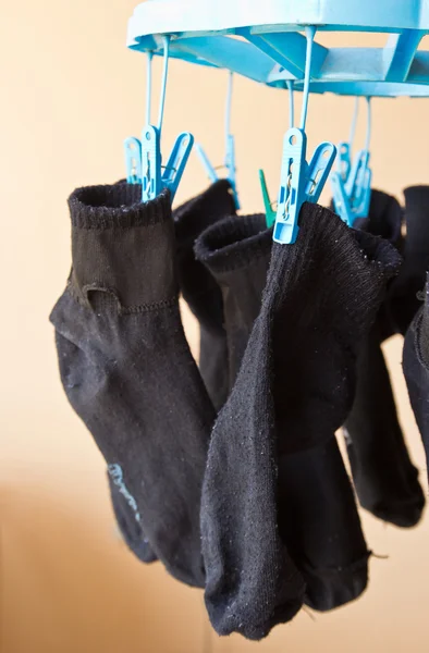 Laundry washing socks — Stock Photo, Image