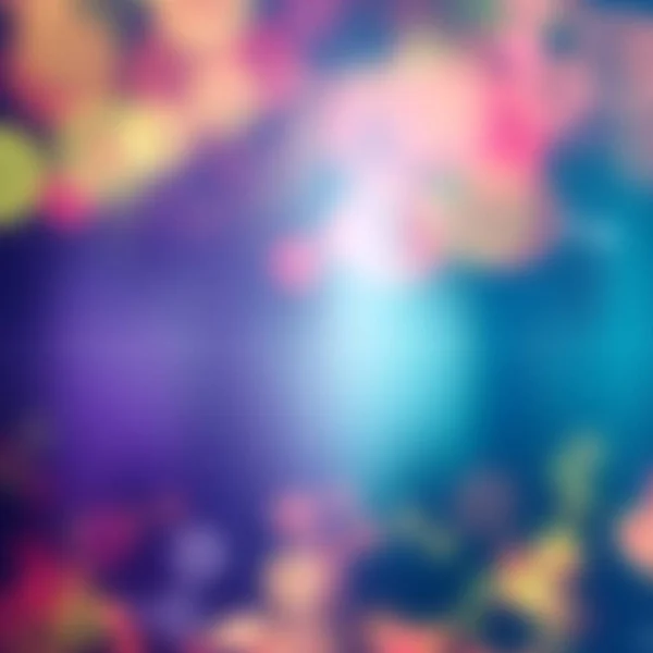 Abstract Blurred Colorful Bokeh Light Background Illustration Colorful Background Defocused — 스톡 사진
