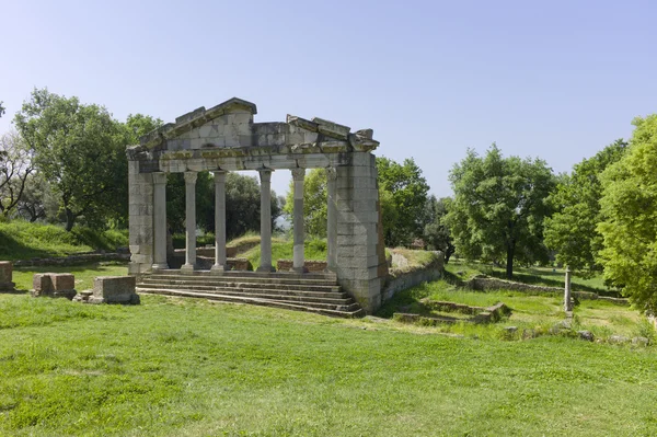 Monumento de Agonothetes em Apollonia . — Fotografia de Stock