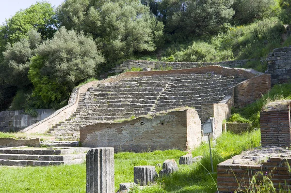 Apollonia Odeon, Albânia — Fotografia de Stock