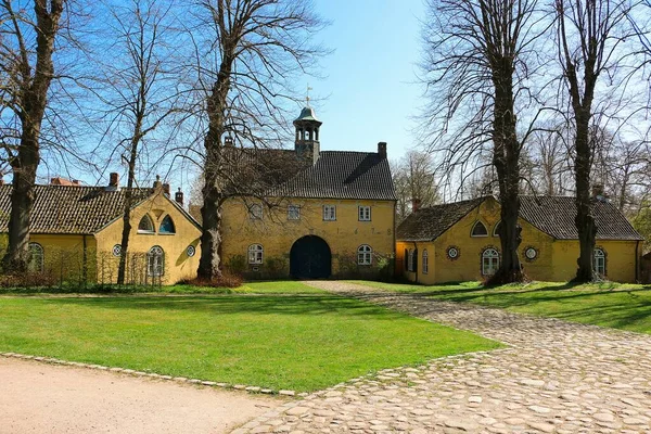 Jersbek Malikanesi Nin 1678 Deki Gatehouse Jersbek Holstein Eyâletinde — Stok fotoğraf