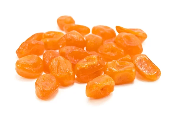 Kumquat na bílém pozadí — Stock fotografie