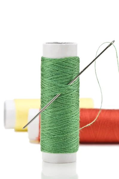 Needle and thread — Stock Photo, Image