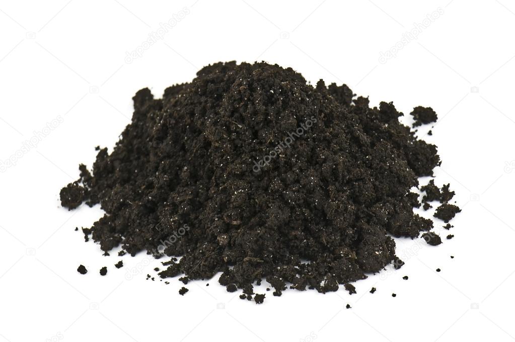 Heap of soil