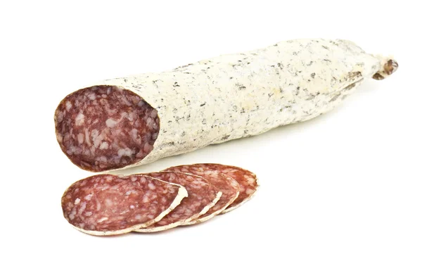 Läckra salami — Stockfoto