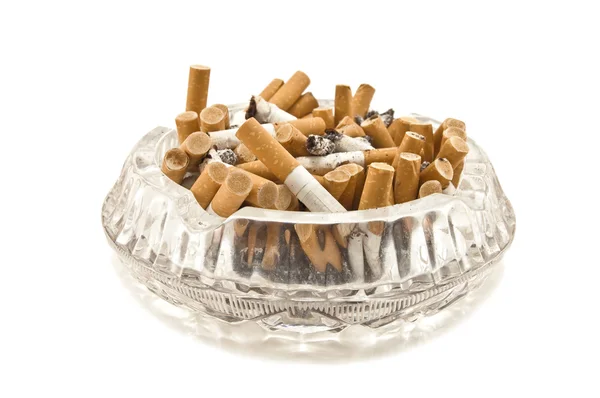 Full ashtray — Stock Photo, Image