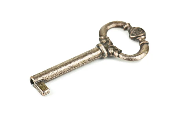 Oude vintage sleutel — Stockfoto
