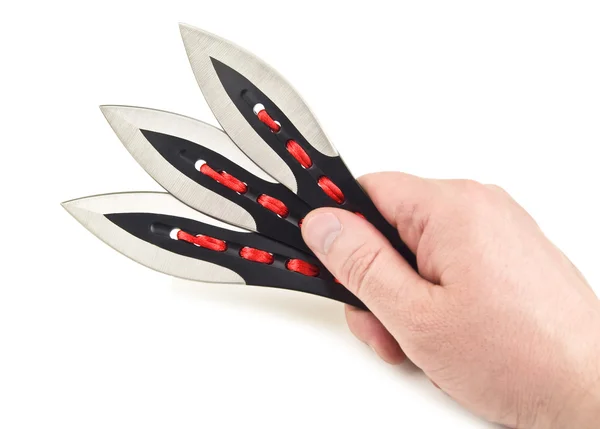 Throwing knives — Stock Photo, Image