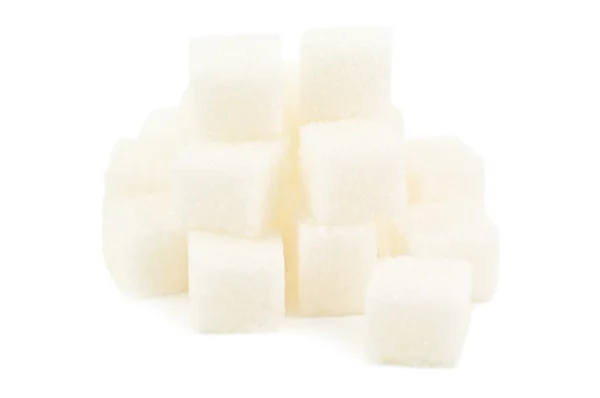 Куча кубика сахара — стоковое фото