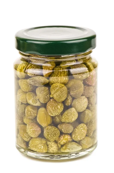 Jar of capers — Stock Photo, Image