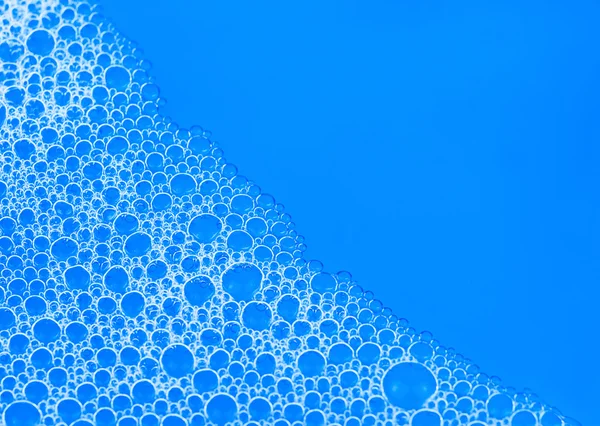 Espuma azul — Fotografia de Stock