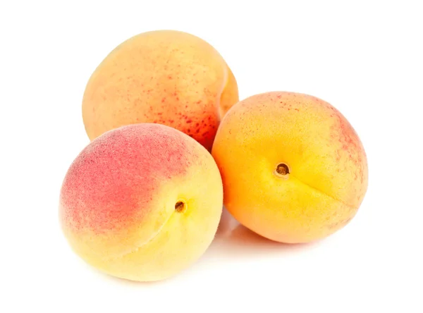 Three apricot — Stock Photo, Image