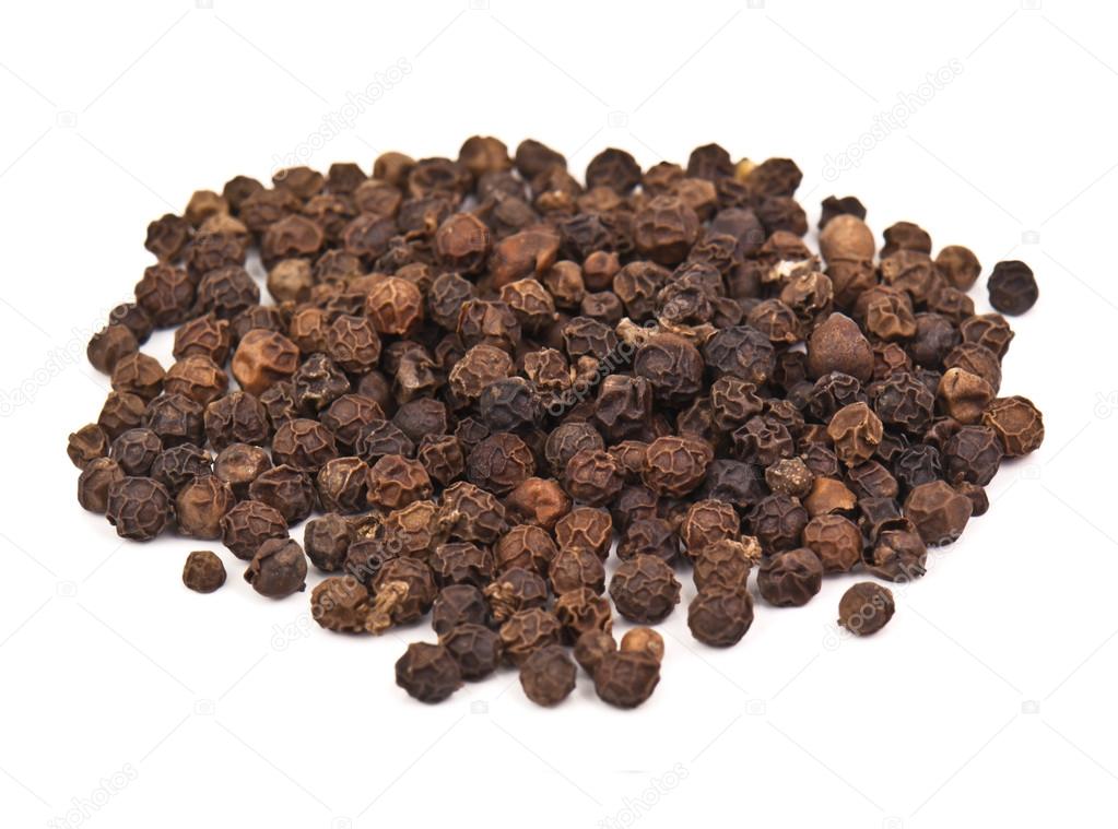 black pepper grains