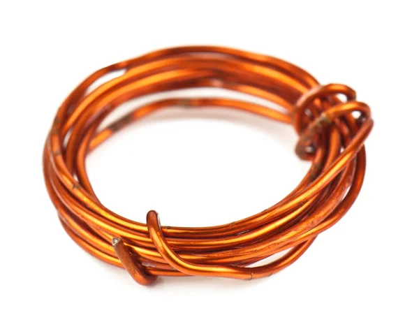 Old copper wire — Stock Photo, Image