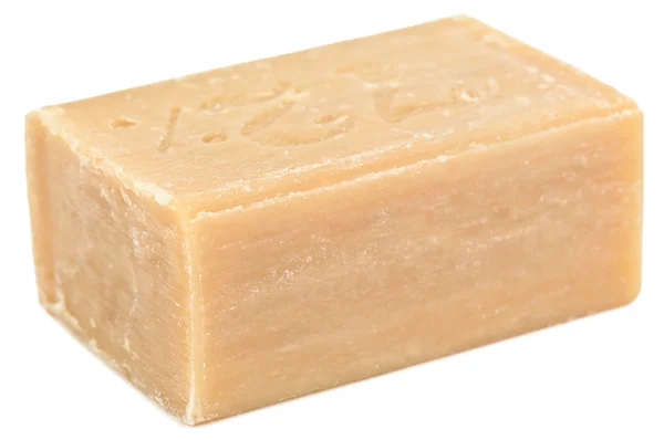Kahverengi sabun parçası — Stok fotoğraf