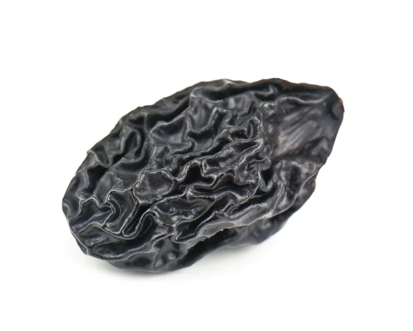 Prune on white — Stock Photo, Image